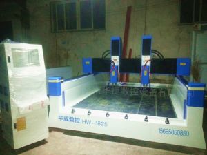 沧州盐山县HW1825双头重型石材雕刻机